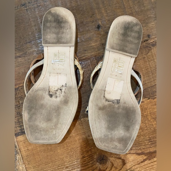 Dolce Vita Women's Tan, Cream and Leopard Sandals, Size 8.5 - Picture 12 of 12